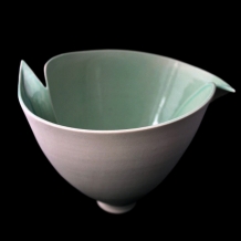 Altered Porcelain Bowl