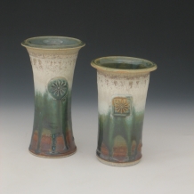 Ash Glaze Vases
