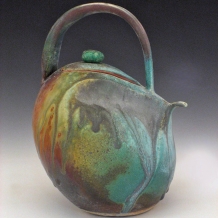 Ash Glaze Teapot